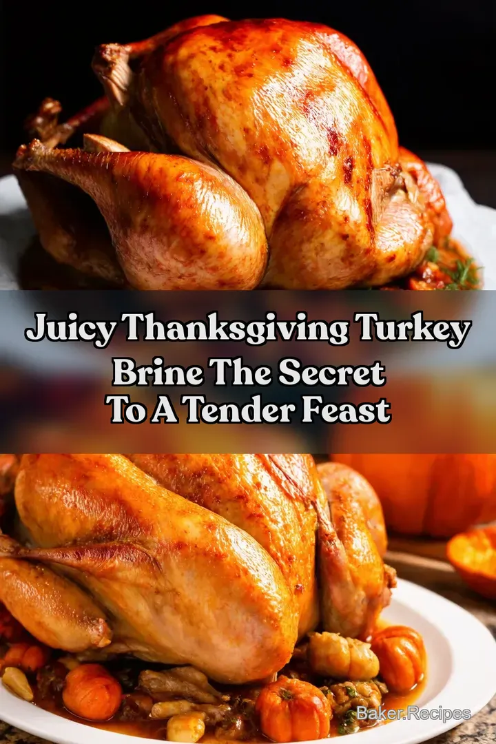 Juicy Thanksgiving turkey brine The Secret To A Tender Feast