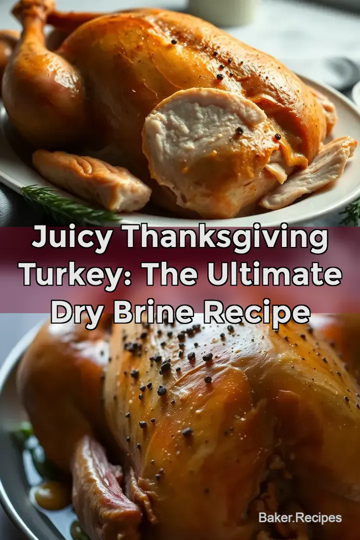 Juicy Thanksgiving Turkey: The Ultimate Dry Brine Recipe