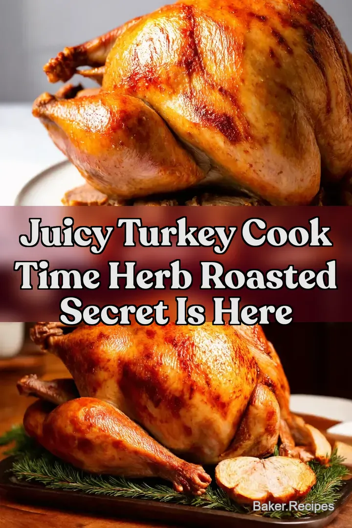Juicy turkey cook time Herb Roasted Secret is Here