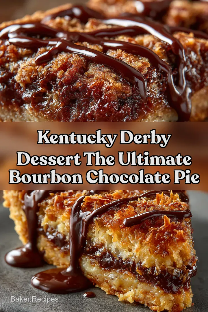 Kentucky Derby Dessert The Ultimate Bourbon Chocolate Pie