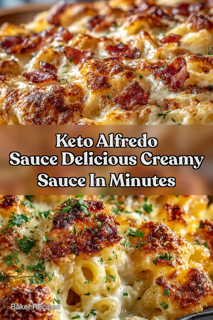 Keto Alfredo Sauce Delicious Creamy Sauce In Minutes