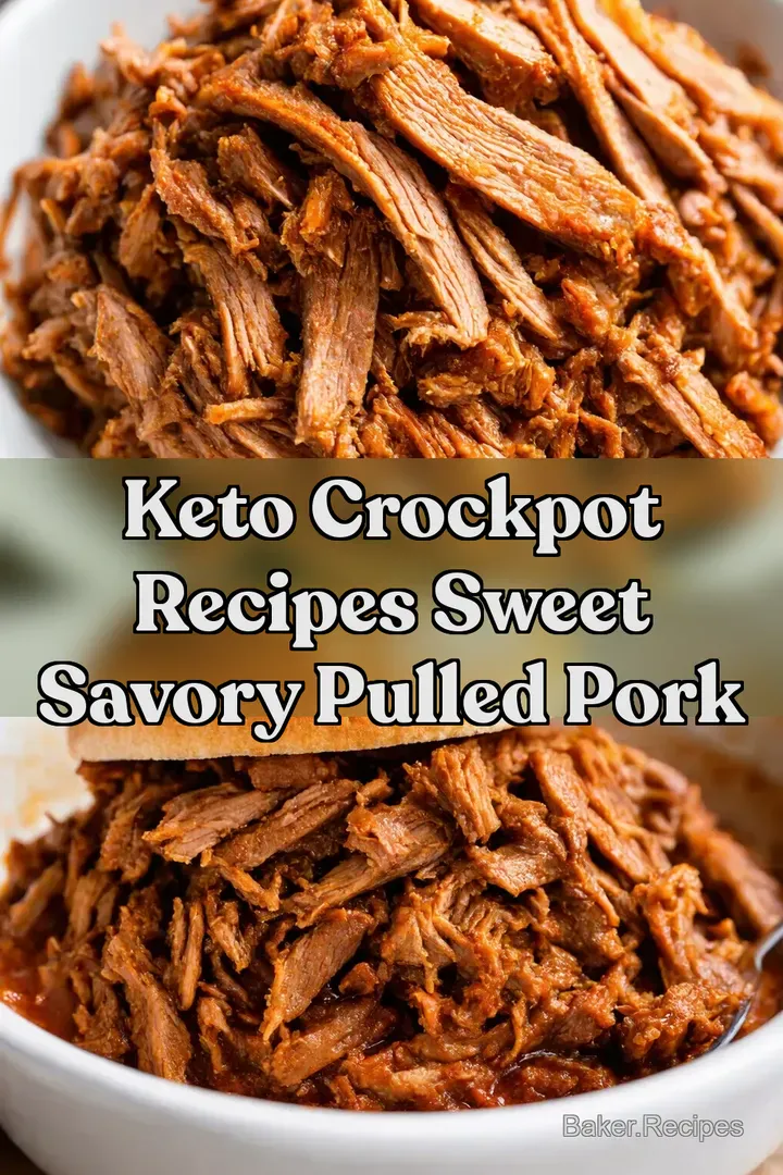 Keto Crockpot Recipes Sweet Savory Pulled Pork