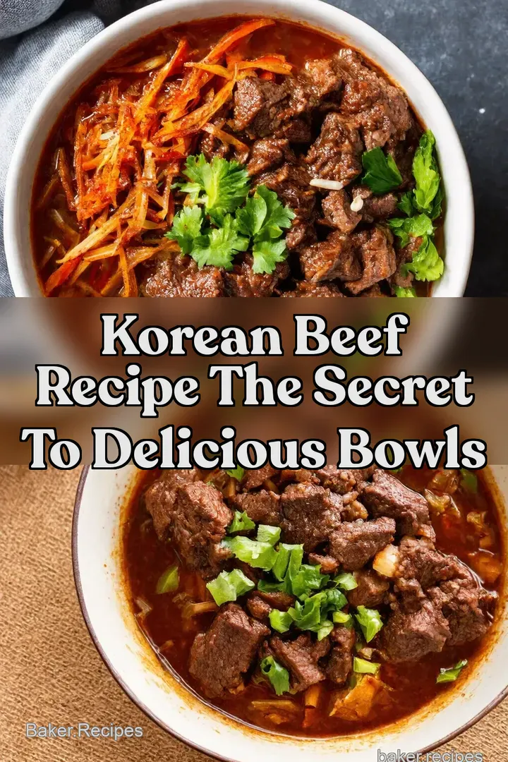 Korean Beef Recipe The Secret to Delicious Bowls