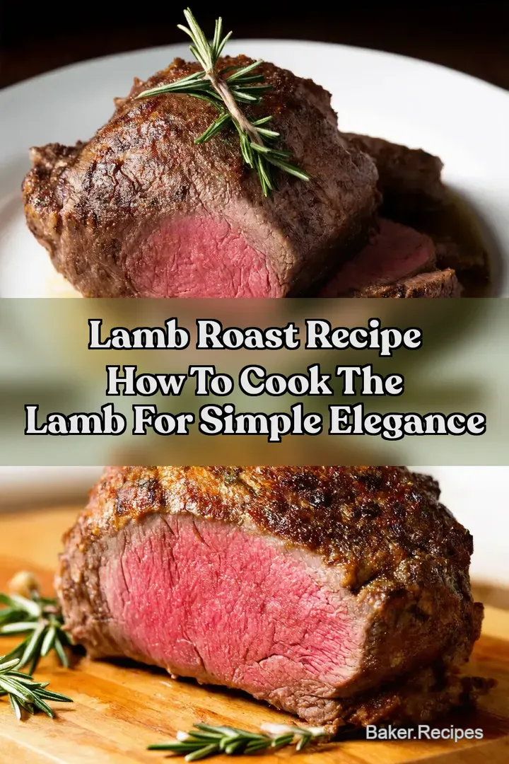 Lamb Roast Recipe How To Cook the Lamb For Simple Elegance