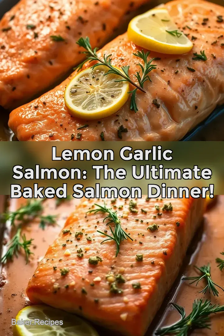 Lemon Garlic Salmon: The Ultimate Baked Salmon Dinner!