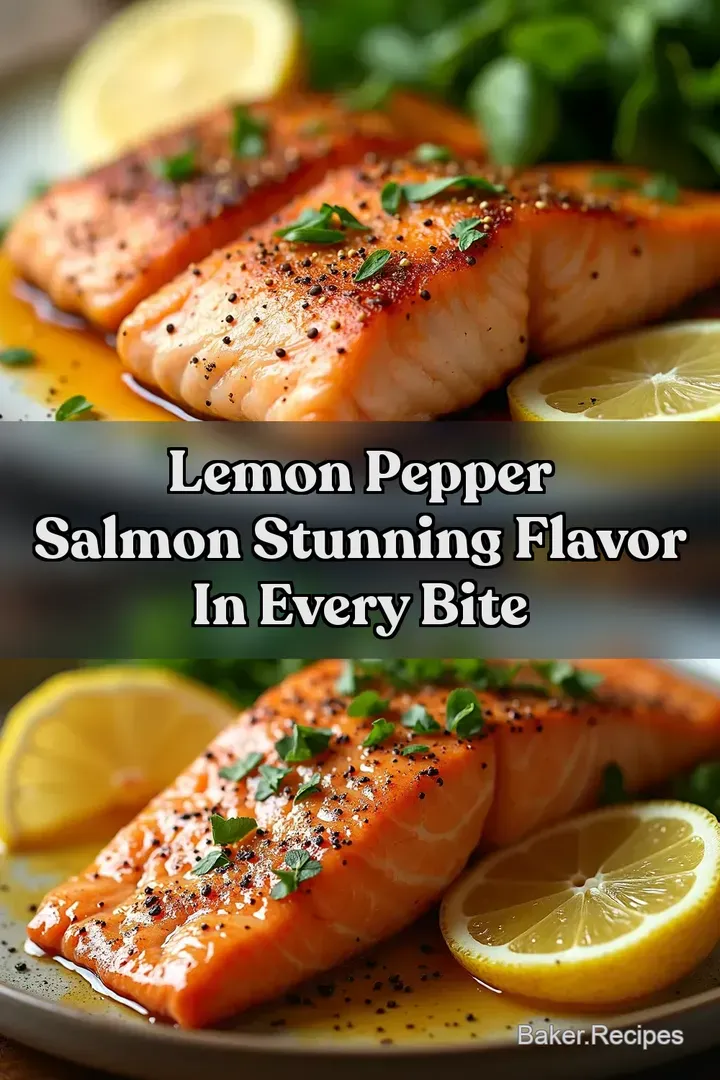 Lemon Pepper Salmon Stunning Flavor in Every Bite
