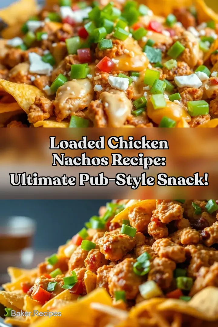 Loaded Chicken Nachos Recipe: Ultimate Pub-Style Snack!