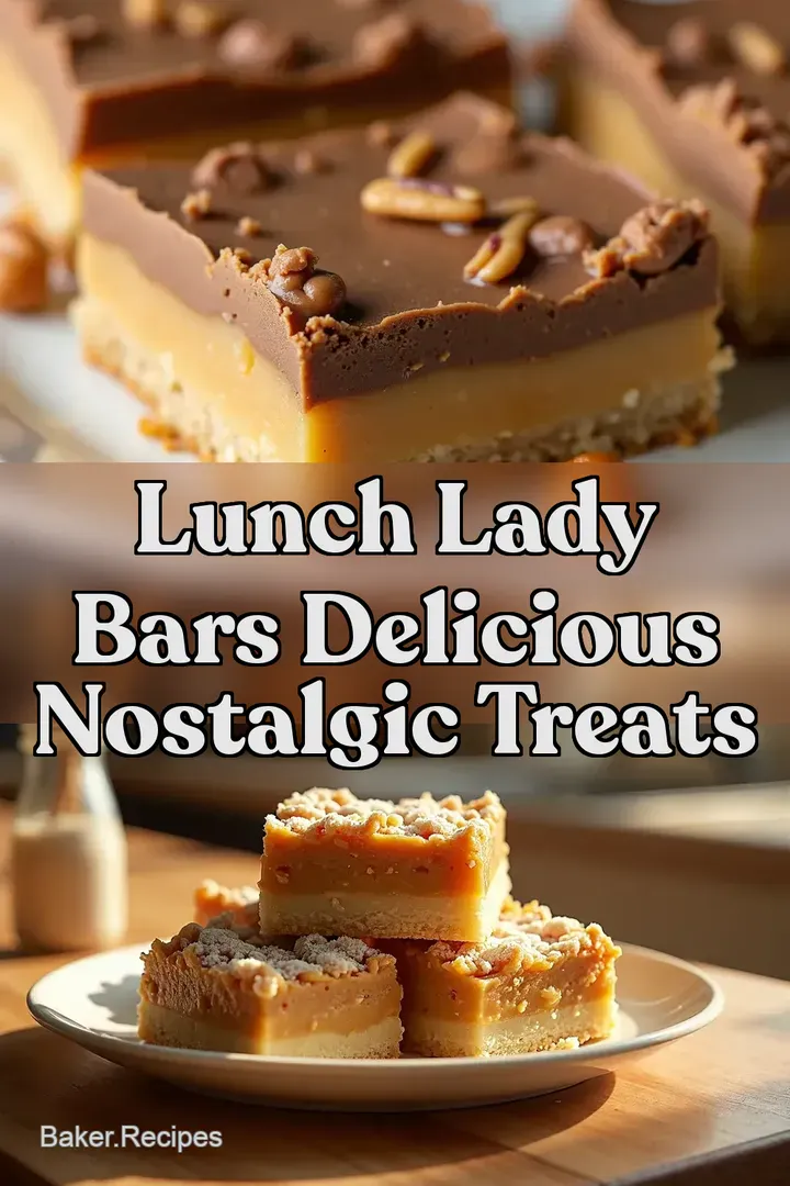 Lunch Lady Bars Delicious Nostalgic Treats
