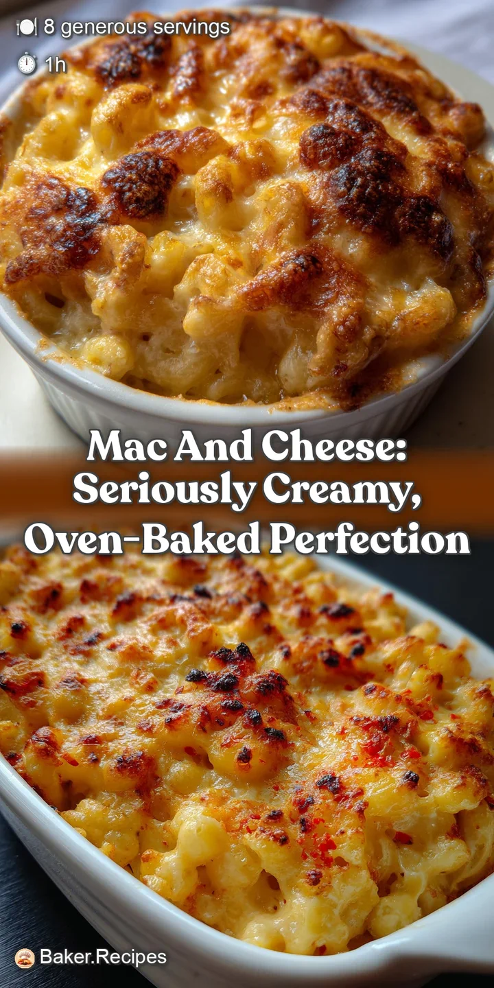 Mac and Cheese: Seriously Creamy Oven-Baked Perfection
