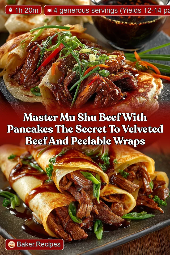 Master Mu Shu Beef with Pancakes The Secret to Velveted Beef and Peelable Wraps