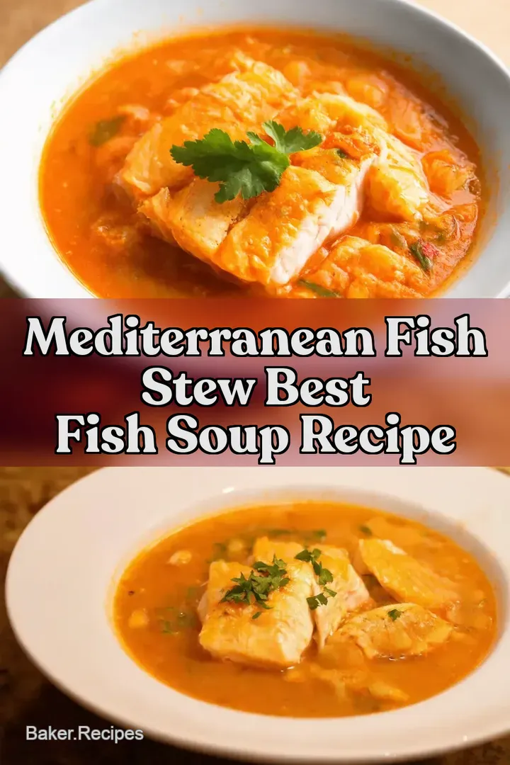 Mediterranean Fish Stew Best Fish Soup Recipe