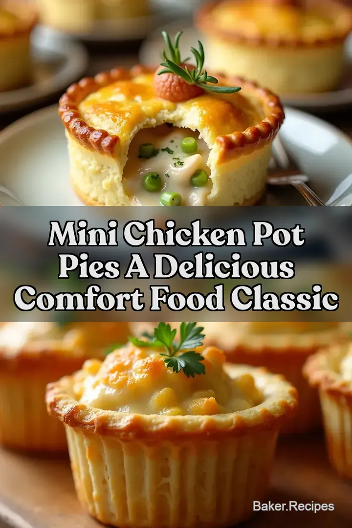 Mini Chicken Pot Pies A Delicious Comfort Food Classic