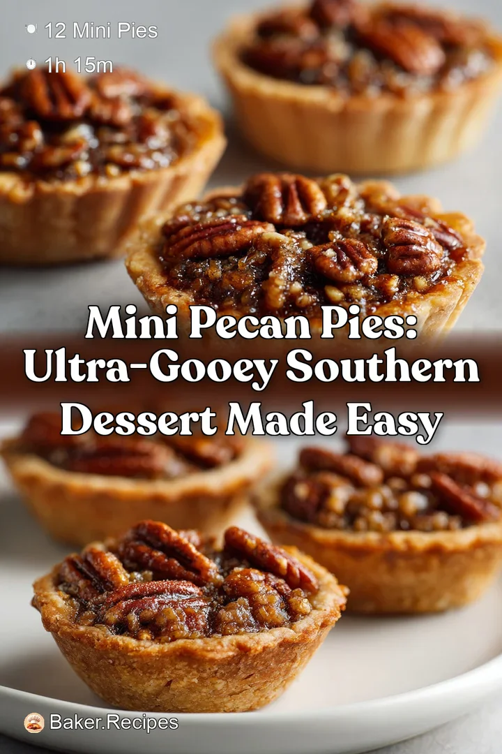 Mini Pecan Pies: Ultra-Gooey Southern Dessert Made Easy