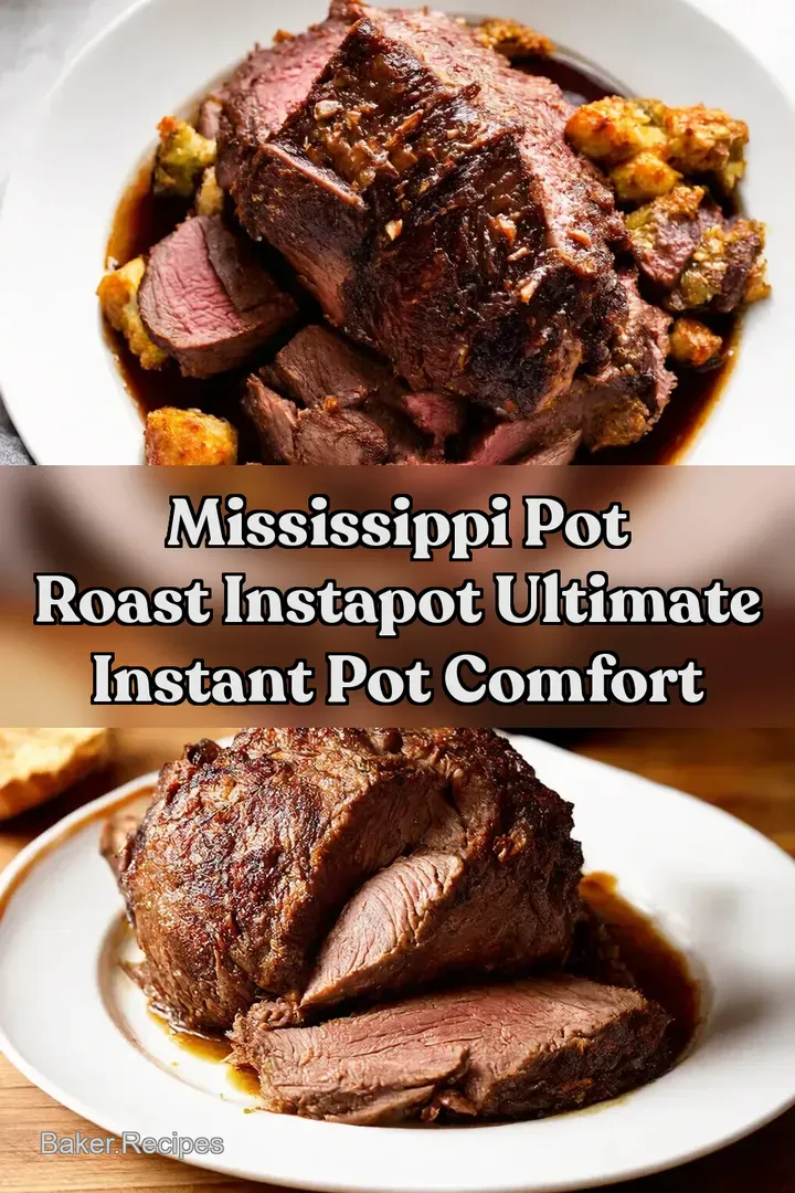 Mississippi Pot Roast Instapot Ultimate Instant Pot Comfort