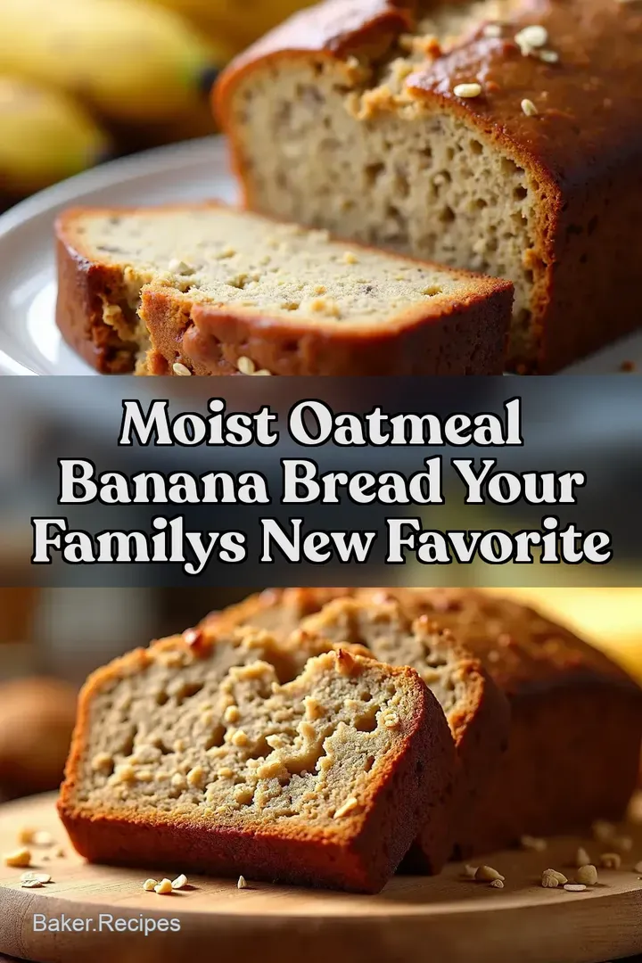Moist Oatmeal Banana Bread Your Familys New Favorite