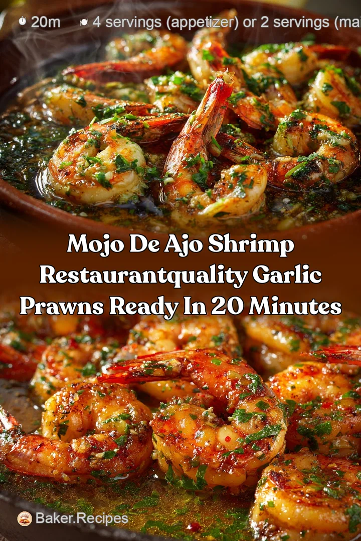 Mojo de Ajo Shrimp RestaurantQuality Garlic Prawns Ready in 20 Minutes