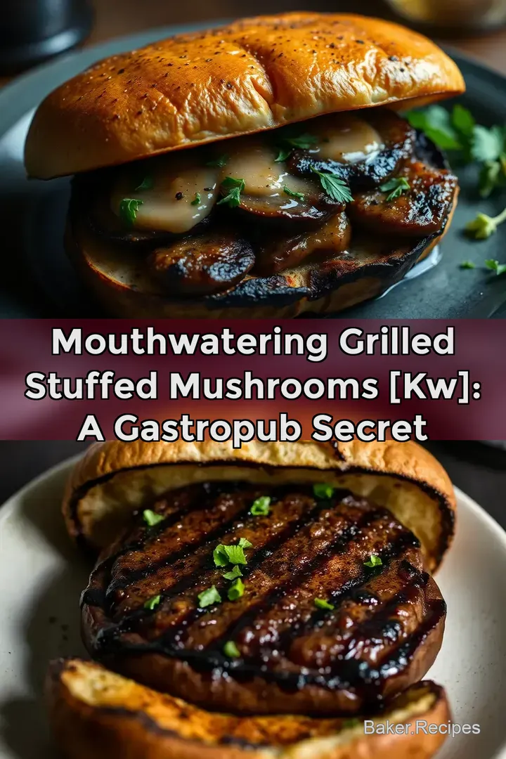 Mouthwatering Grilled Stuffed Mushrooms [kw]: A Gastropub Secret
