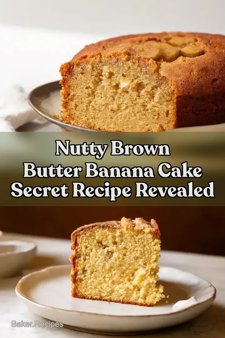 Nutty Brown Butter Banana Cake Secret Recipe Revealed