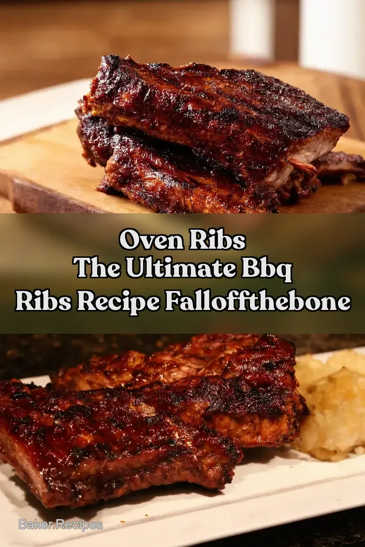Oven Ribs The Ultimate BBQ Ribs Recipe FallOffTheBone