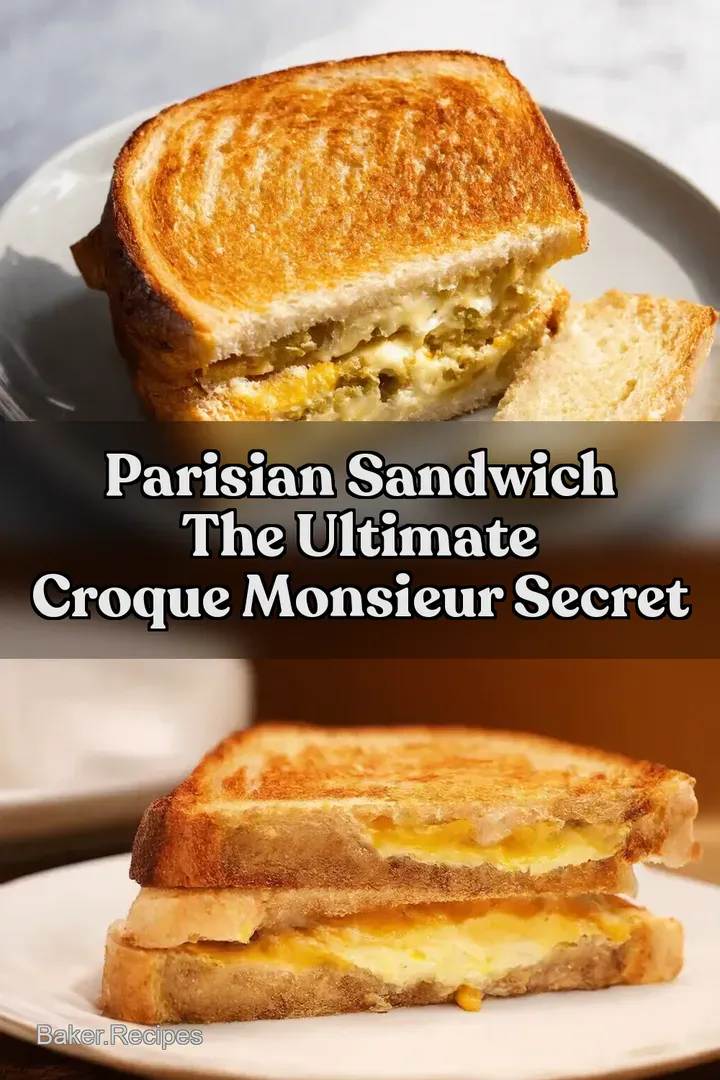 Parisian Sandwich The Ultimate Croque Monsieur Secret