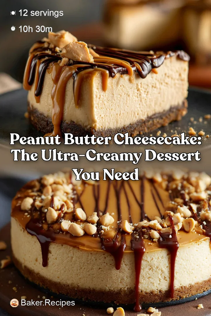 Peanut Butter Cheesecake: The Ultra-Creamy Dessert You Need