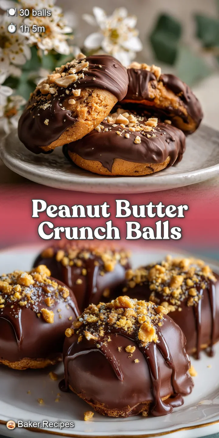 Close-up of a dark chocolate-covered peanut butter ball, the crunchy bits adding texture. Looks rich and delicious, melt-i...