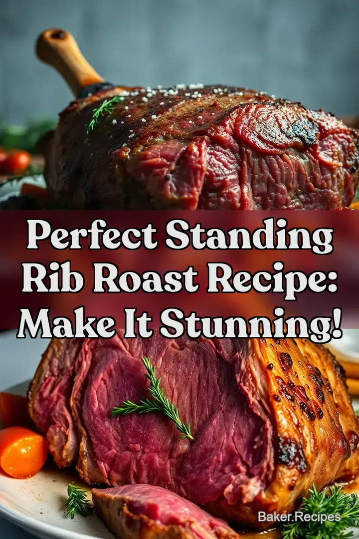 Perfect Standing Rib Roast Recipe: Make It Stunning!