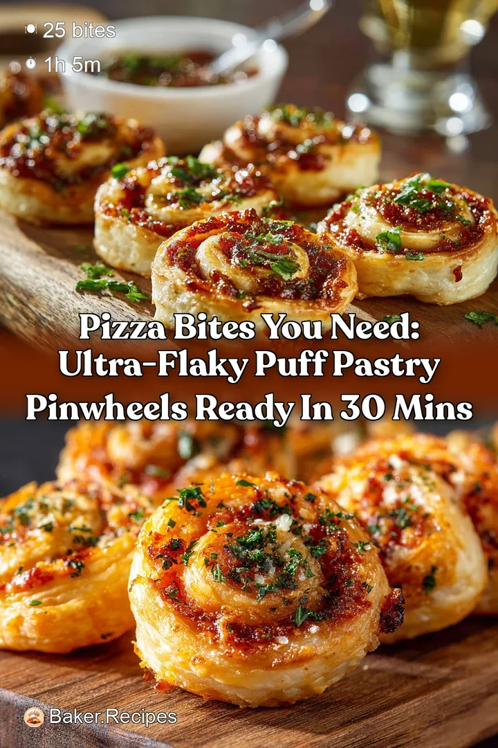 Pizza Bites You Need: Ultra-Flaky Puff Pastry Pinwheels Ready in 30 Mins