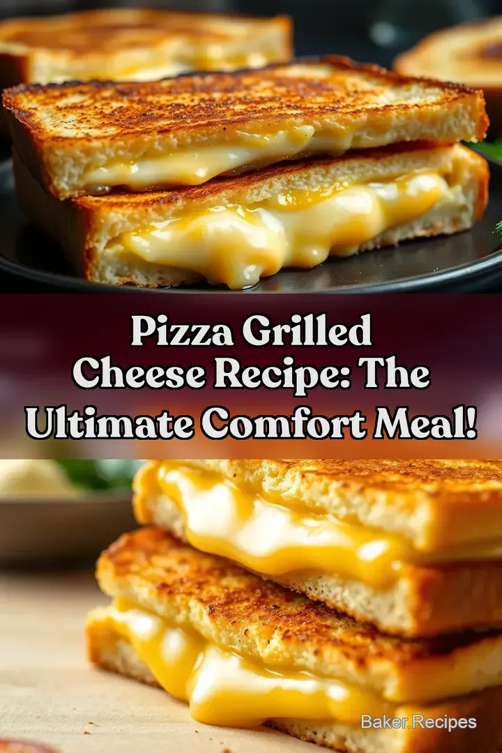 Pizza Grilled Cheese Recipe: The Ultimate Comfort Meal!