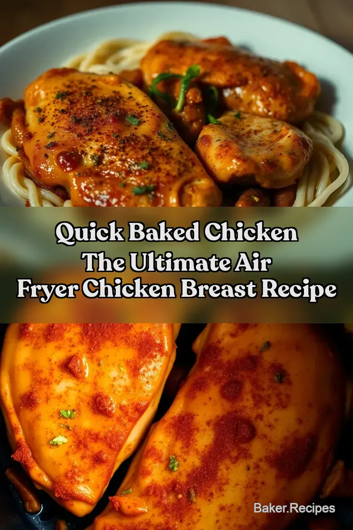 Quick Baked Chicken The Ultimate Air Fryer Chicken Breast Recipe