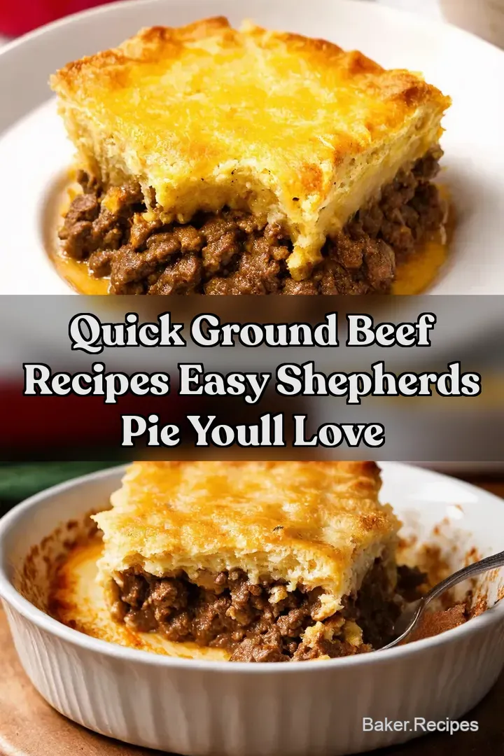 Quick Ground Beef Recipes Easy Shepherds Pie Youll Love