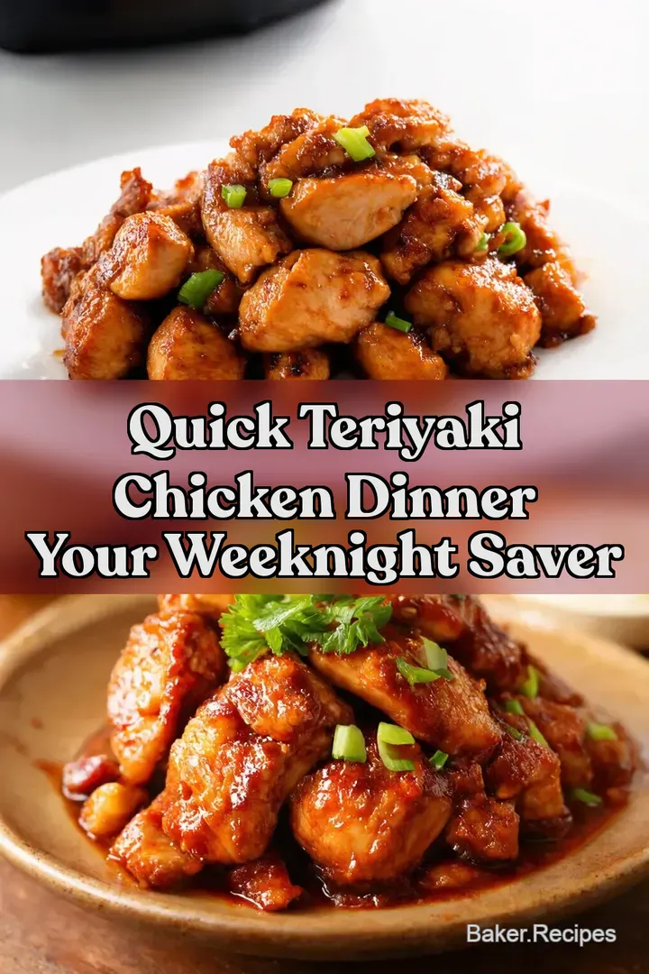 Quick Teriyaki Chicken Dinner Your Weeknight Saver