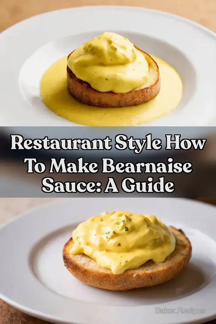 Restaurant Style How to Make Bearnaise Sauce: A Guide