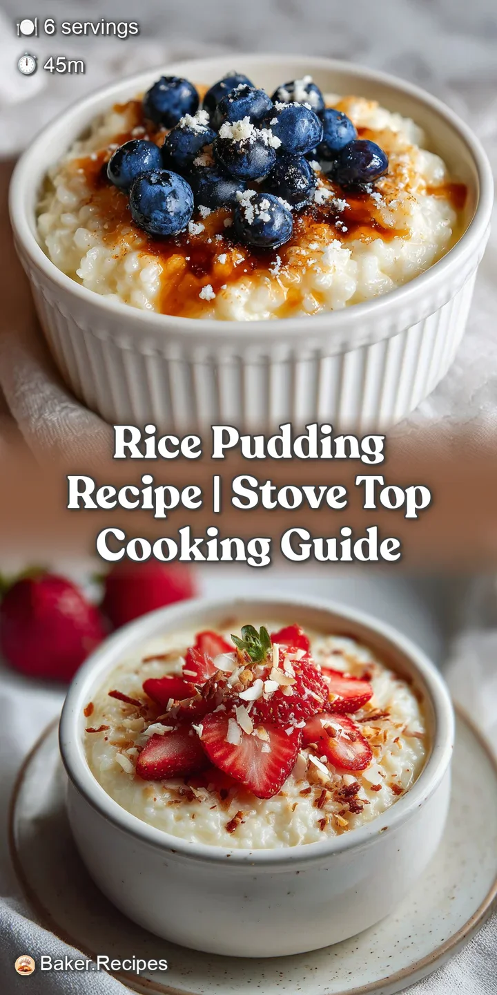 Close-up of warm, inviting rice pudding; the rich, creamy texture and delicate cinnamon scent are almost tangible.