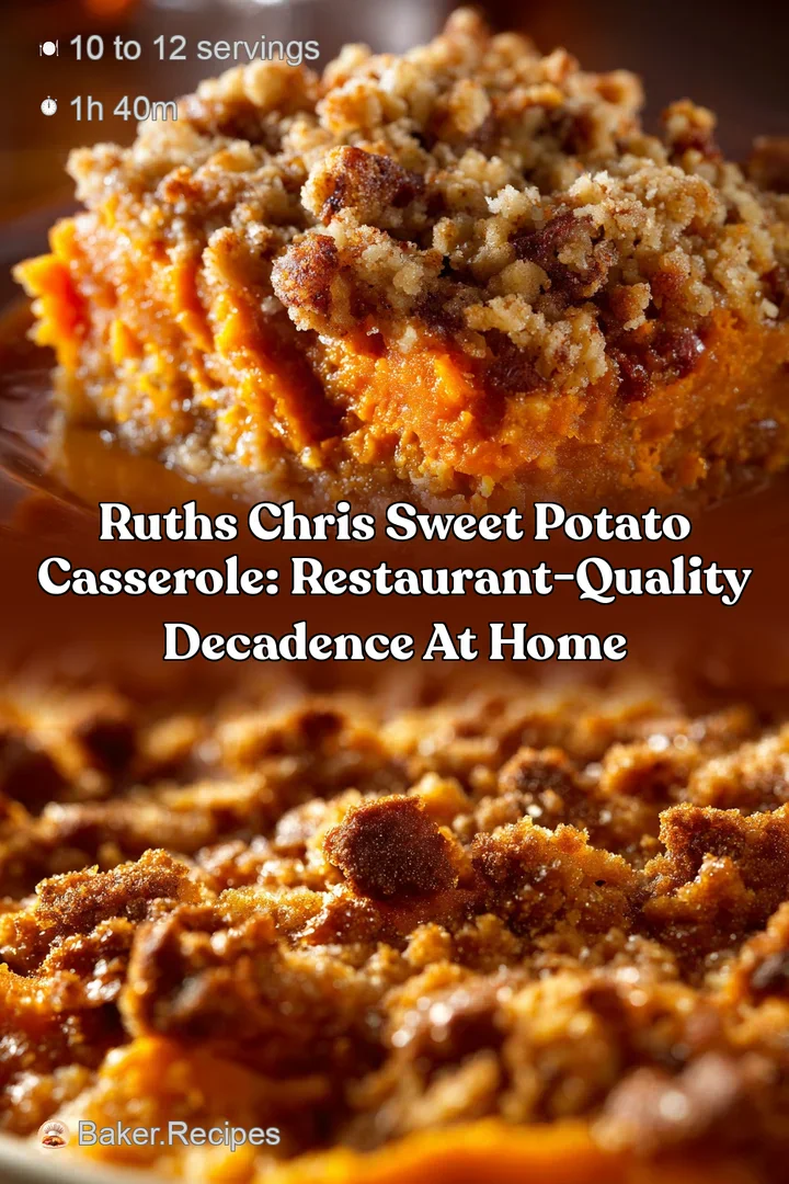 Ruths Chris Sweet Potato Casserole: Restaurant-Quality Decadence at Home