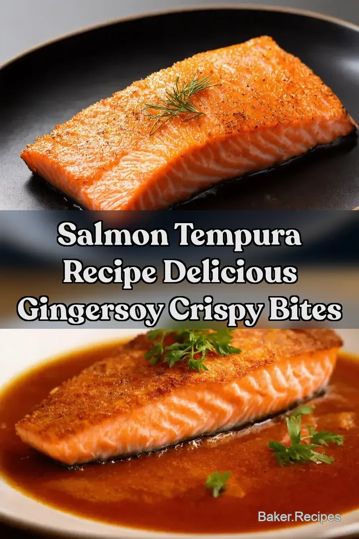 Salmon Tempura Recipe Delicious GingerSoy Crispy Bites