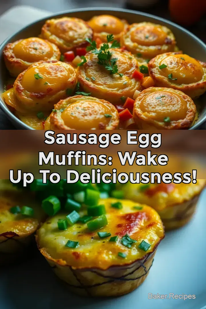 Sausage Egg Muffins: Wake Up to Deliciousness!