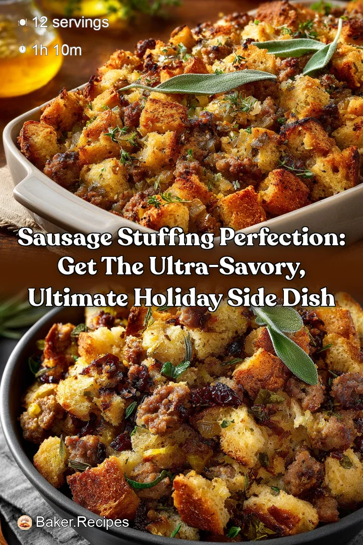 Sausage Stuffing Perfection: Get the Ultra-Savory Ultimate Holiday Side Dish