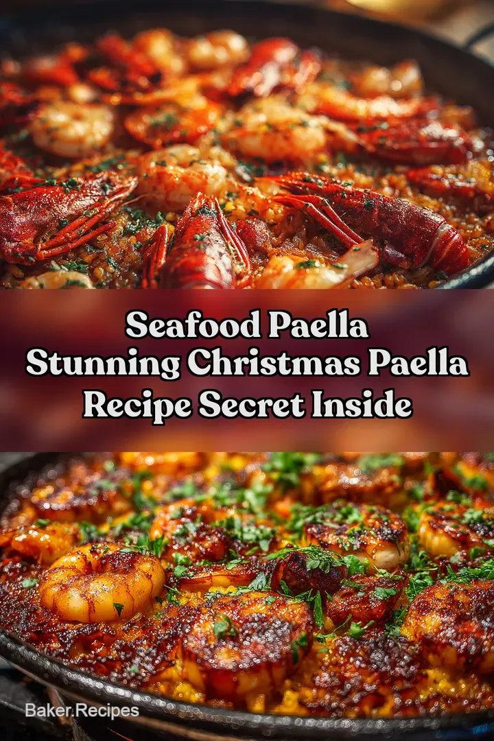 Seafood Paella Stunning Christmas Paella Recipe Secret Inside
