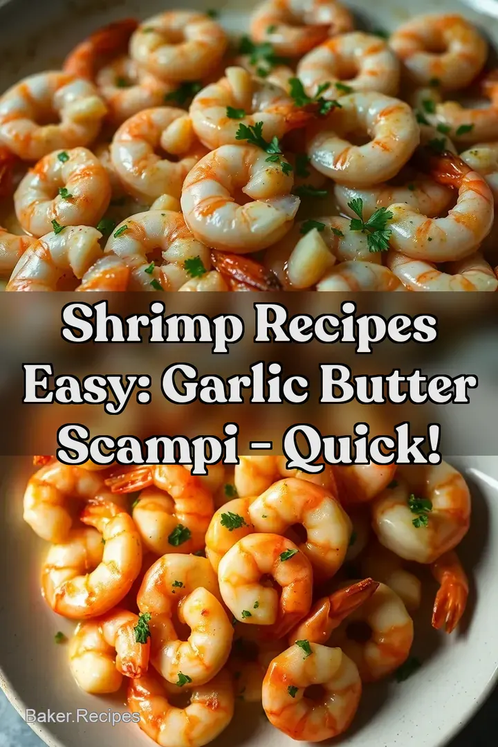 Shrimp Recipes Easy: Garlic Butter Scampi - Quick!