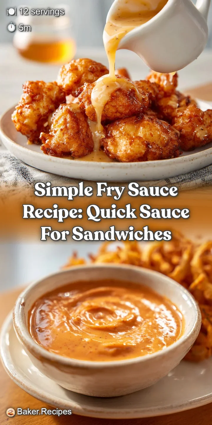 Close-up of velvety fry sauce, its smooth, pale-pink surface catching the light, inviting dipping, a blend of creamy and t...