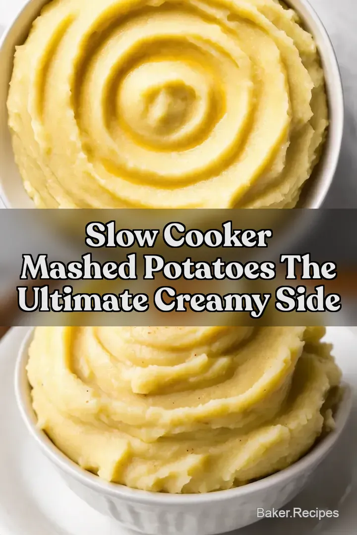 Slow Cooker Mashed Potatoes The Ultimate Creamy Side
