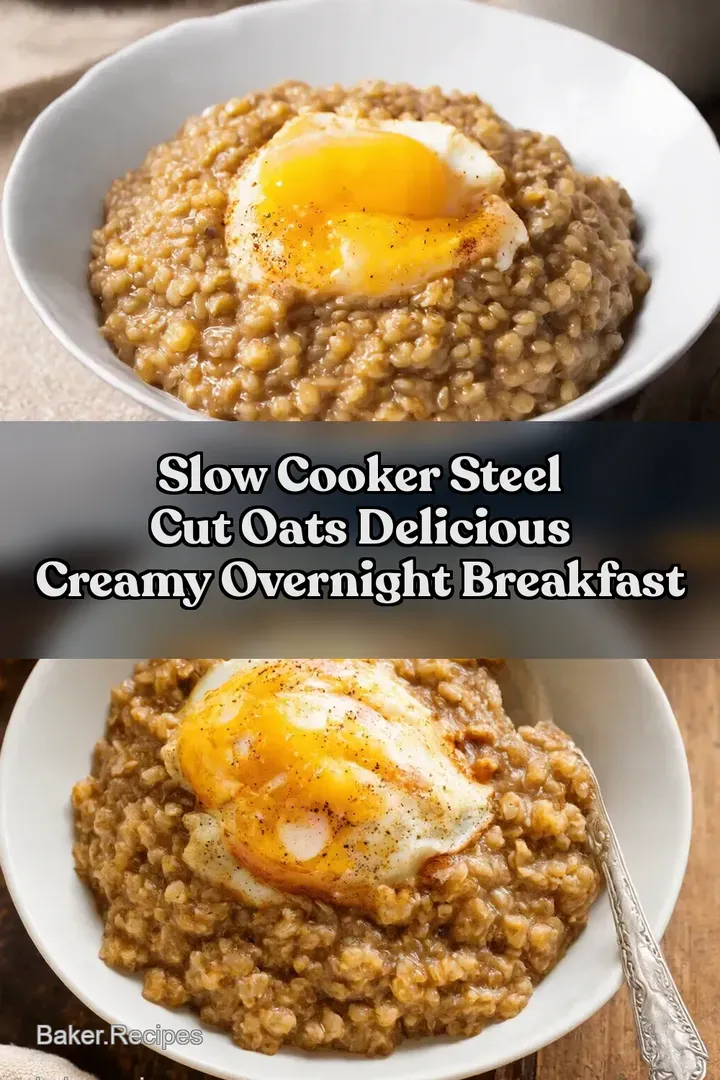 Slow Cooker Steel Cut Oats Delicious Creamy Overnight Breakfast