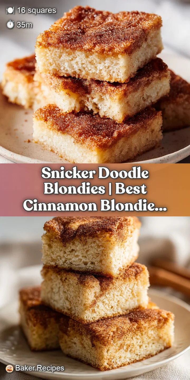 Close-up of a chewy, golden-brown dessert square featuring a crackly cinnamon sugar top and a soft, dense center.