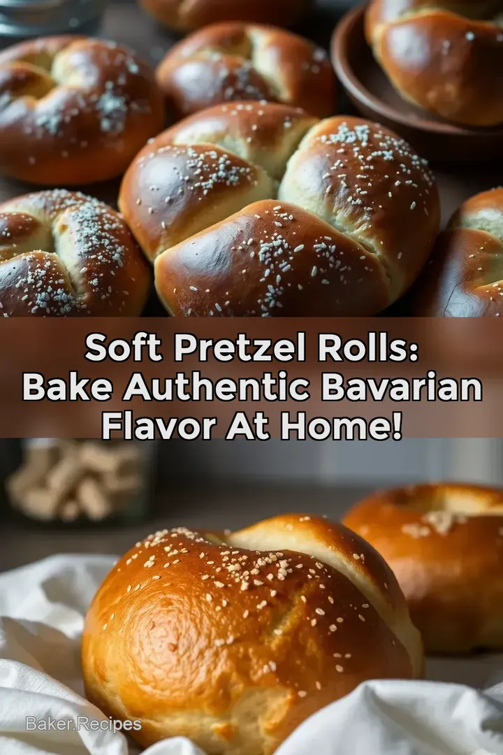 Soft Pretzel Rolls: Bake Authentic Bavarian Flavor at Home!