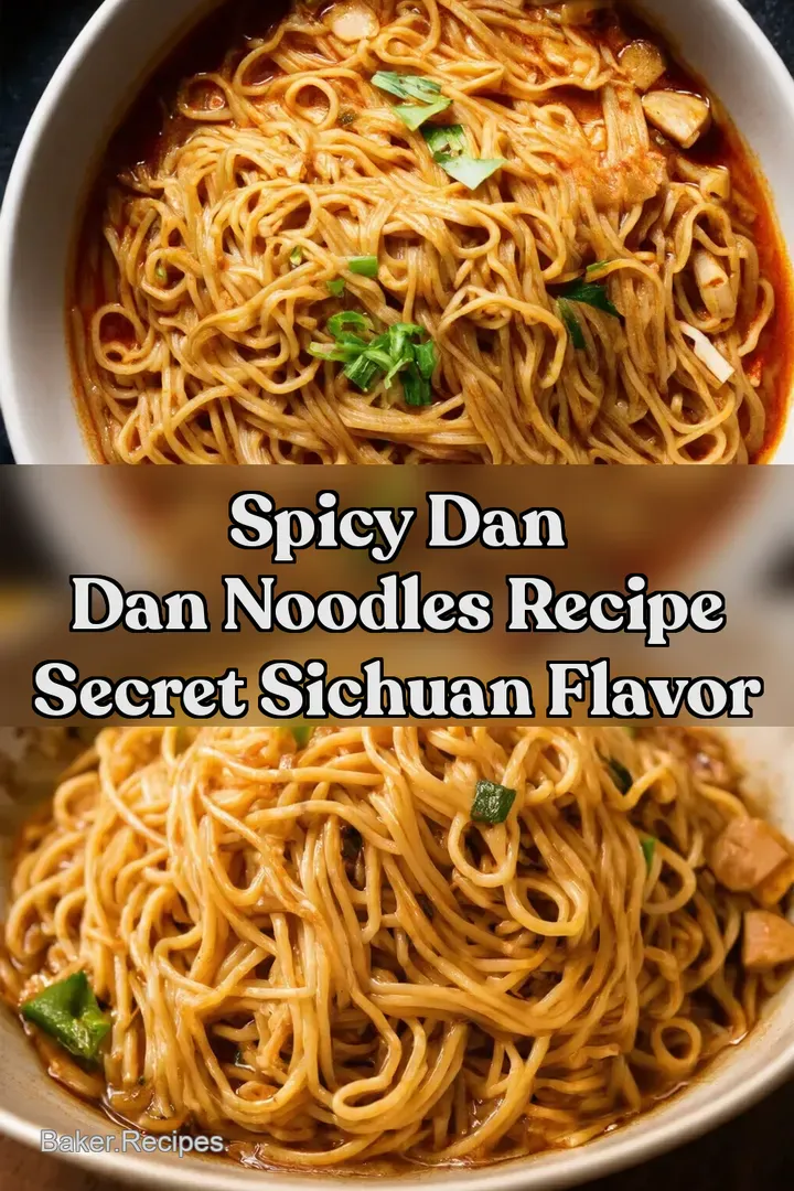 Spicy Dan Dan Noodles Recipe Secret Sichuan Flavor
