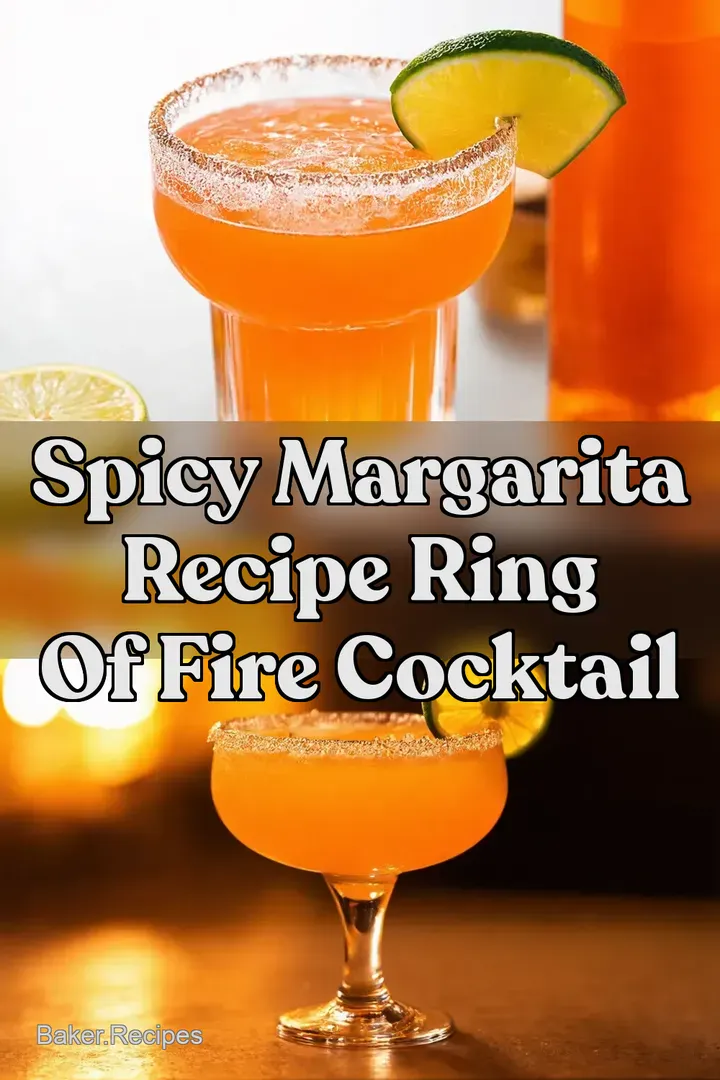 Spicy Margarita Recipe Ring of Fire Cocktail