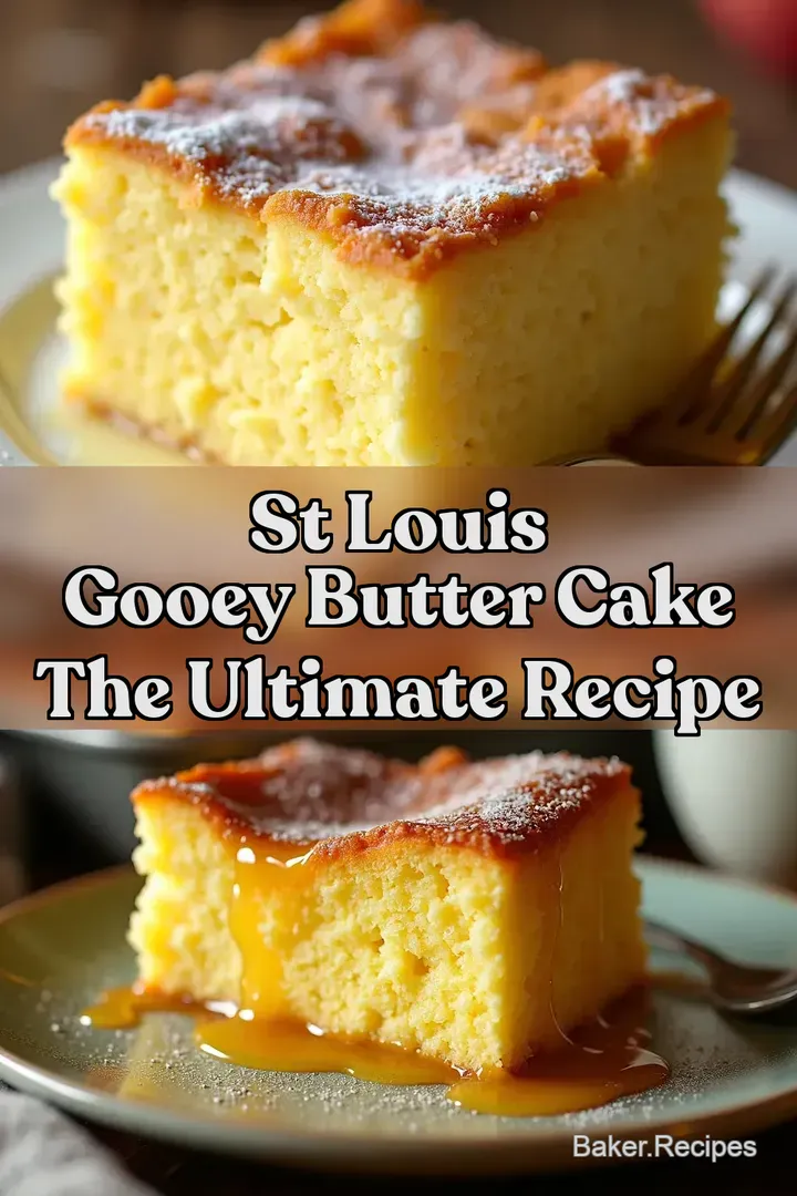 St Louis Gooey Butter Cake The Ultimate Recipe