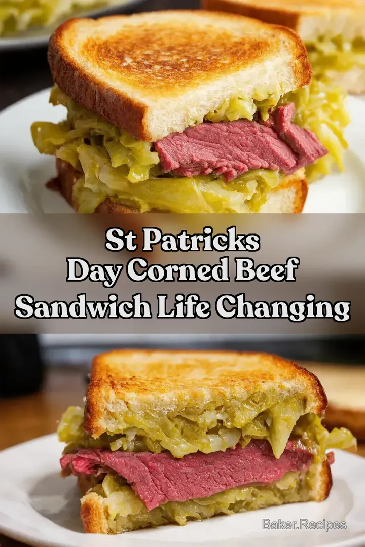 St Patricks Day Corned Beef Sandwich Life Changing