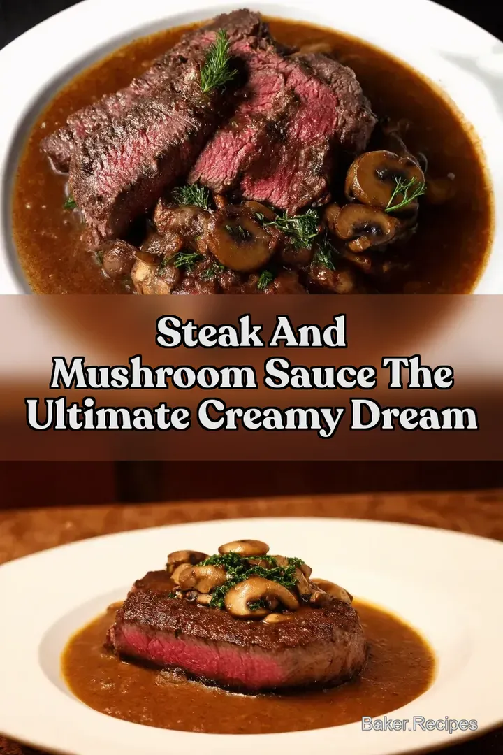 Steak and Mushroom Sauce The ULTIMATE Creamy Dream